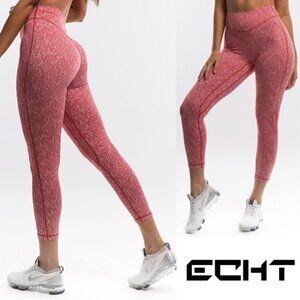 Echt Hana Leggings Lollipop Pink (Red and White) Size Small